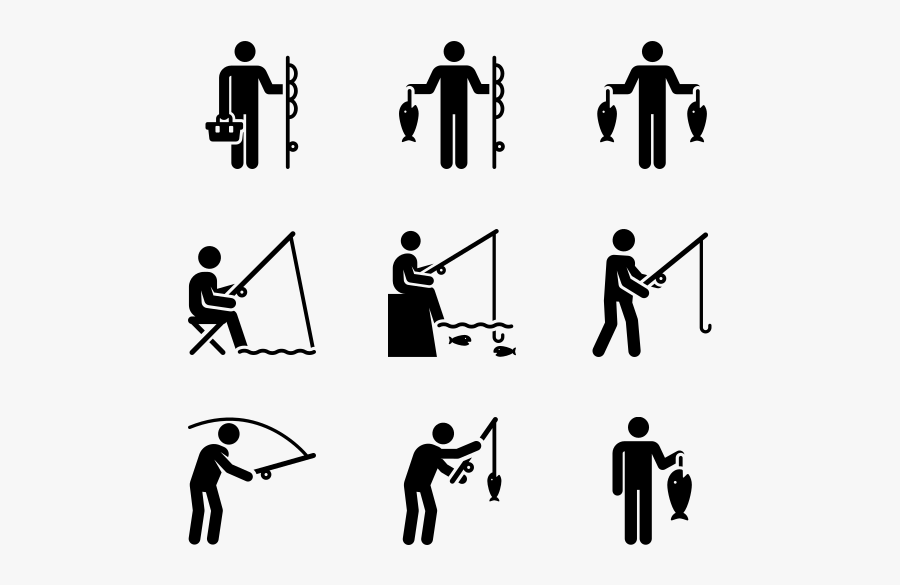 Fishing, Transparent Clipart