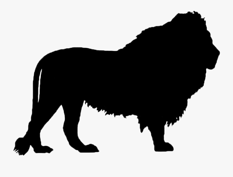 Lion Silhouette Clip Art, Transparent Clipart