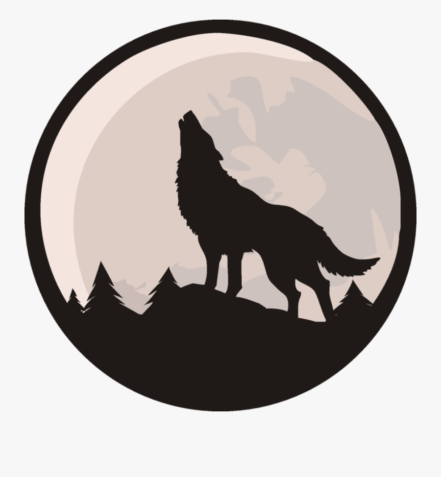Gray Wolf Coyote Lone Wolf Youtube Pack - Howling Wolf, Transparent Clipart