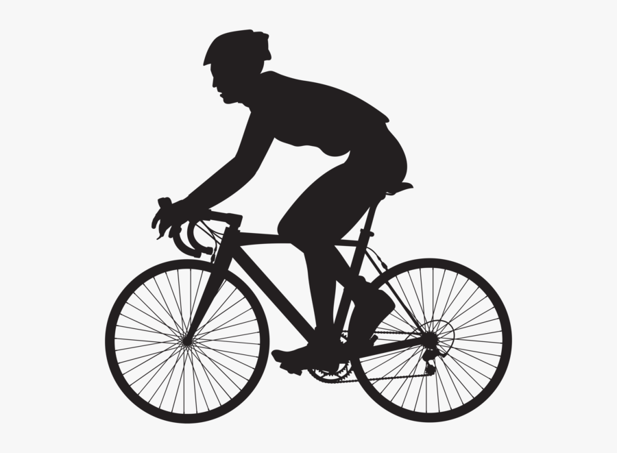 Cyclist Clipart, Transparent Clipart