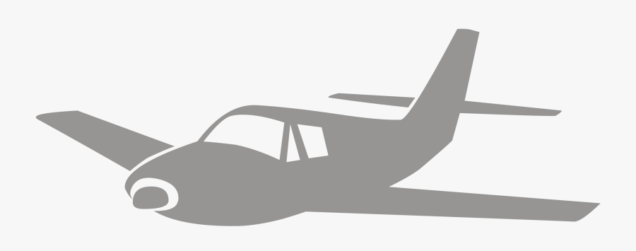 Transparent Airplane Clipart Silhouette - Silhouette Aeroplane Clip Art, Transparent Clipart