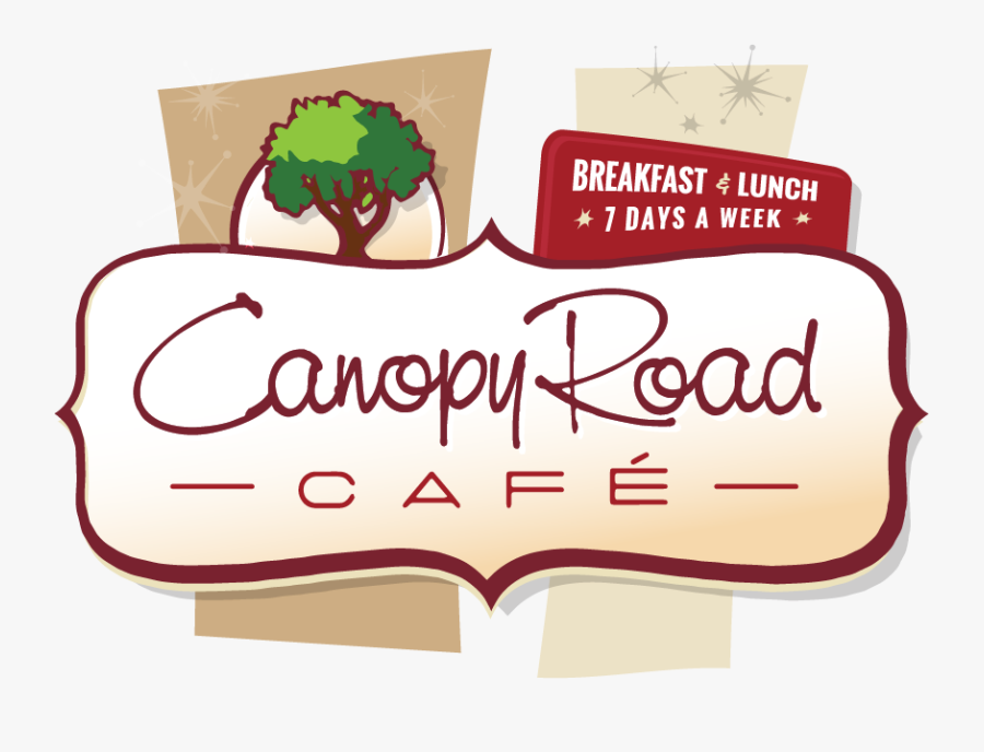 Meal Clipart College Food - Canopy Road Cafe Logo, Transparent Clipart