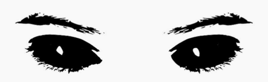 Evil Eyes Clip Art - Black And White Eye Png Clipart, Transparent Clipart