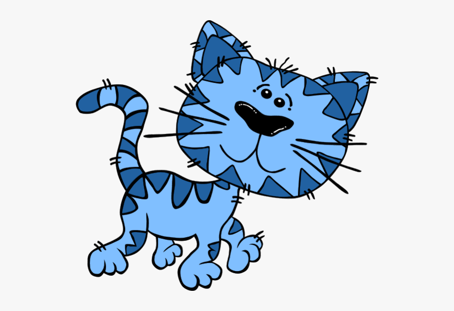 Cat Walking Cartoon - Cat Cartoon Transparent Background, Transparent Clipart