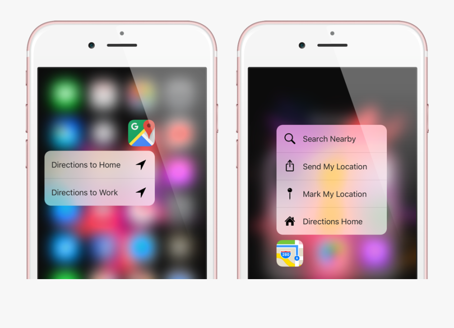 Clip Art Home To Work Directions - Iphone Directions, Transparent Clipart