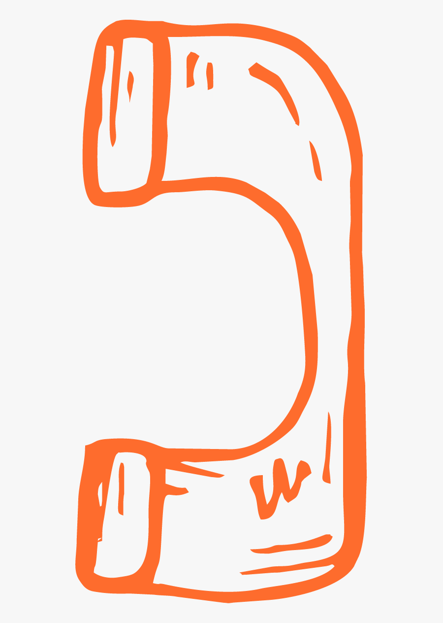 Hand Held Phone, Transparent Clipart