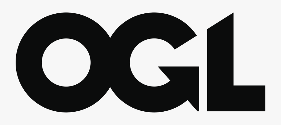 Open Government Licence Logo, Transparent Clipart