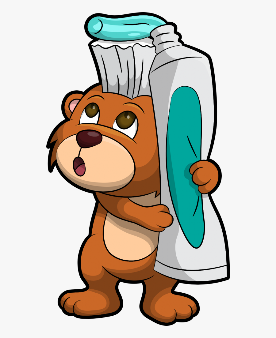 Licensing Characters For Profit Brushy Bear Brad Gosse - Cartoon, Transparent Clipart