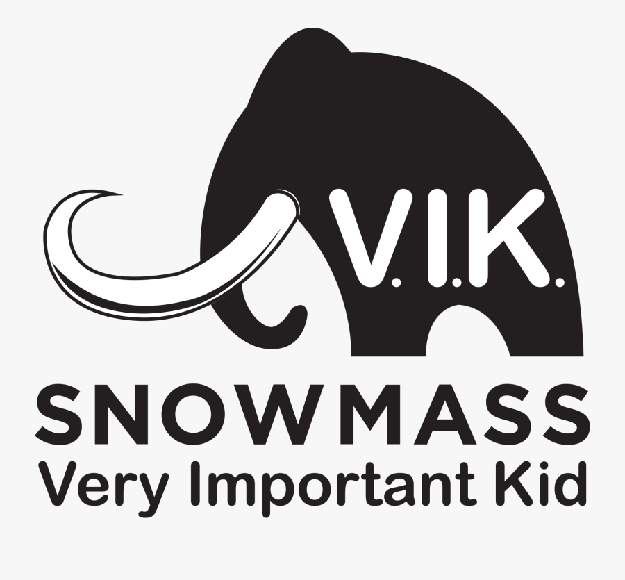 V - I - K - Snowmass - Very Important Kids, Transparent Clipart