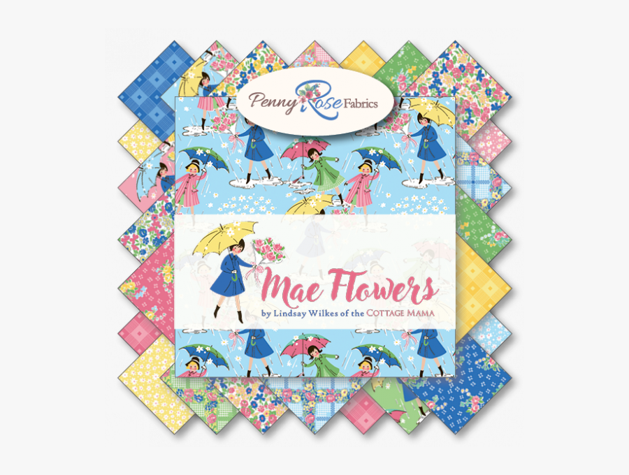 Mae Flowers Fabric At Daisy Avenue Fabrics - Chair, Transparent Clipart