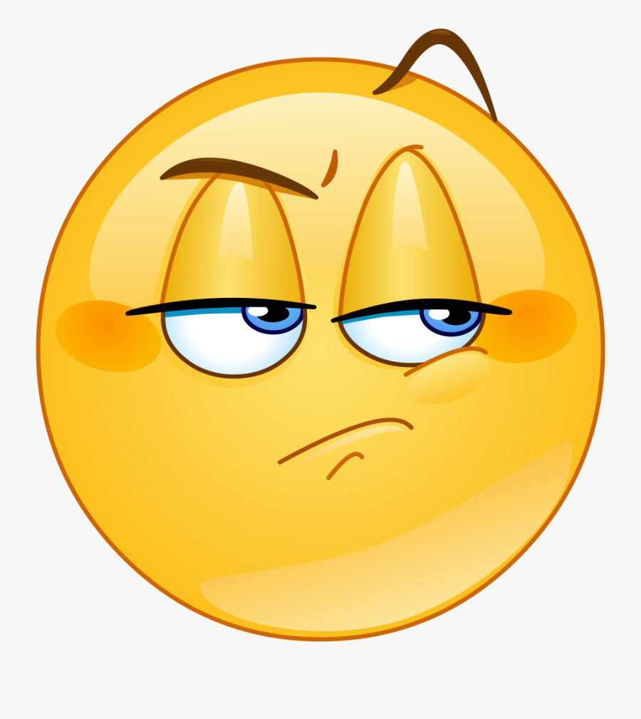 Disgusted Emoji 267 Decal - Emoticon, Transparent Clipart