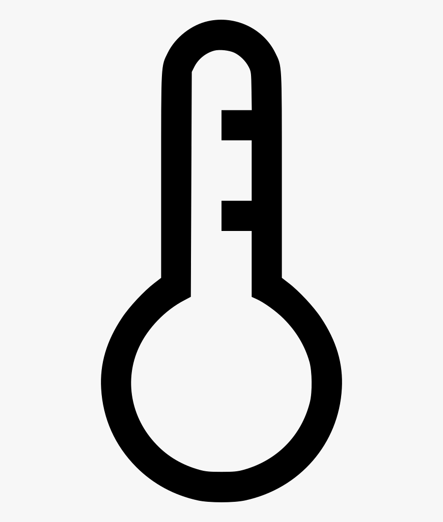 Empty Thermometer Png - Low Temp Weather Symbol, Transparent Clipart