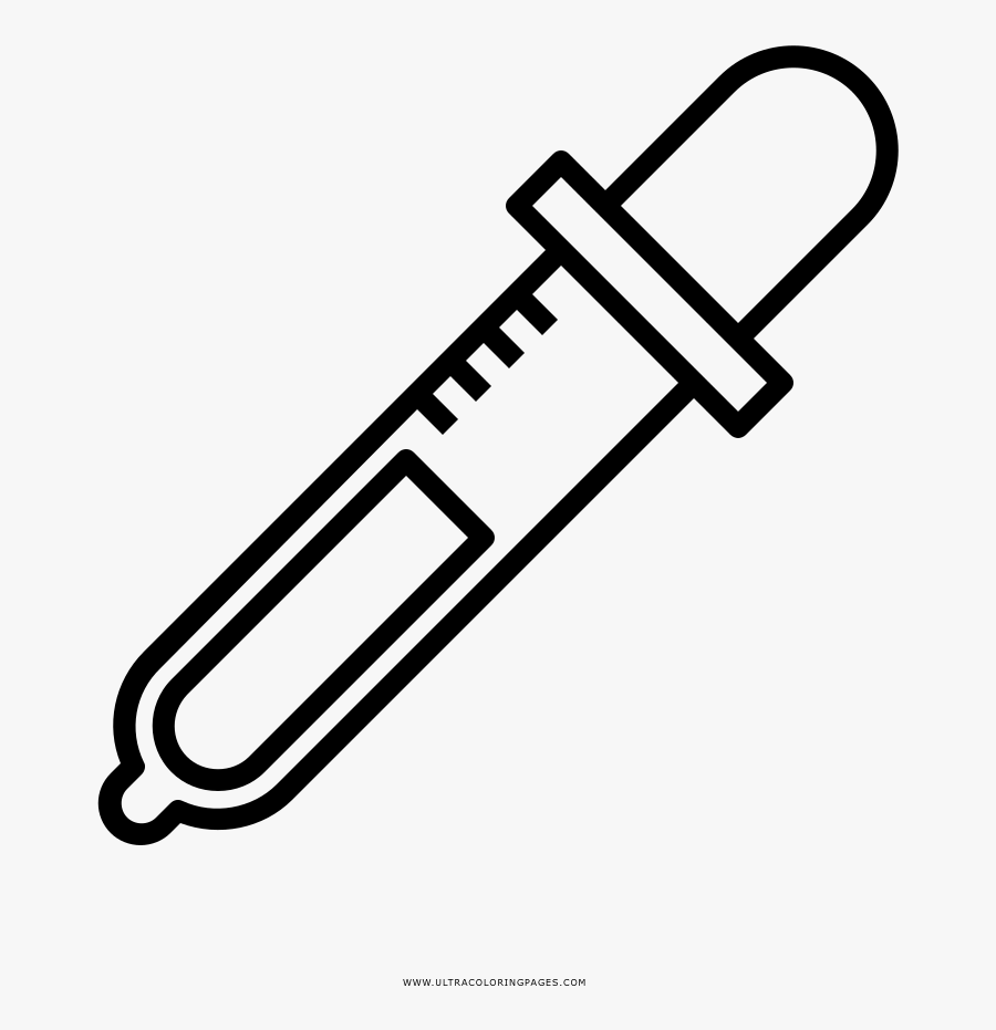 Dropper Coloring Page - Rysunkowy Miecz, Transparent Clipart