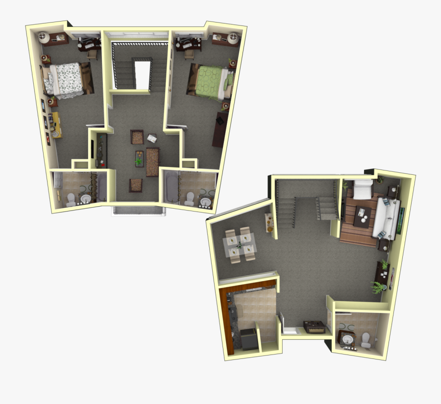 Floor Plan, Transparent Clipart