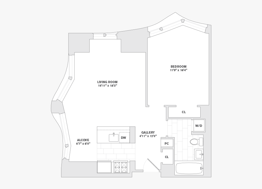Floor Plan, Transparent Clipart