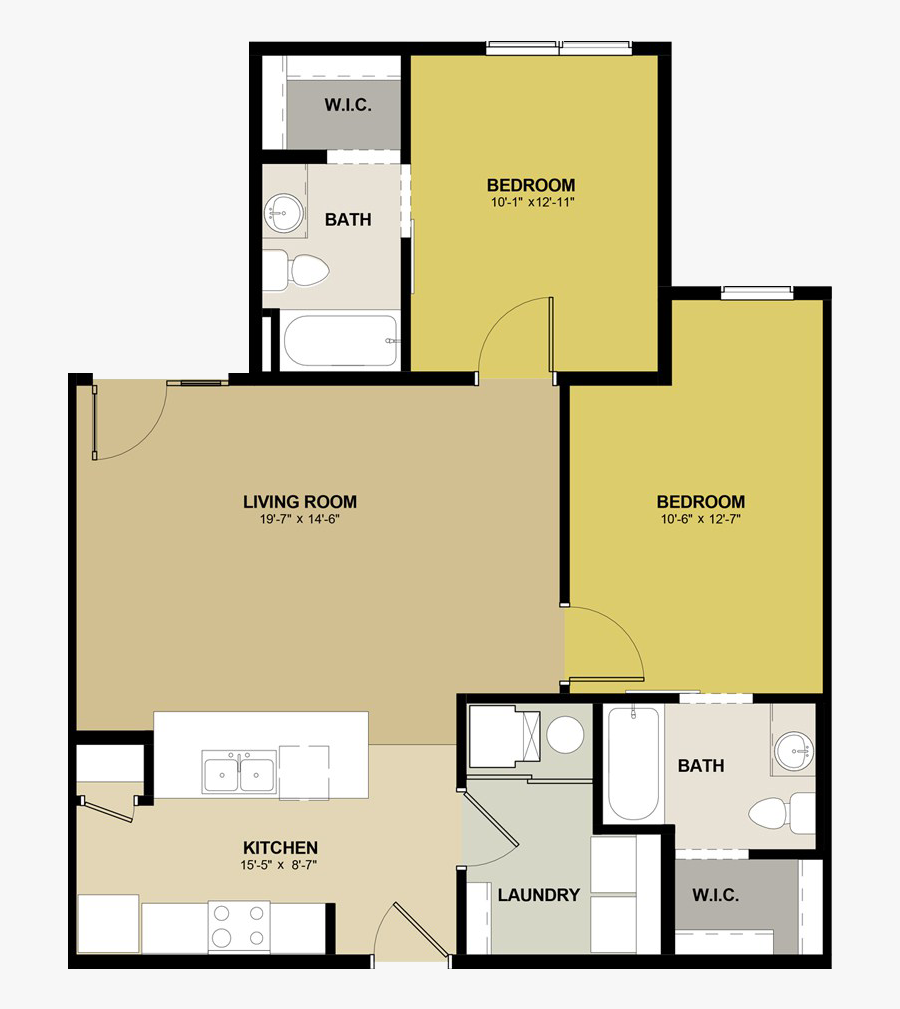 Floor Plan, Transparent Clipart