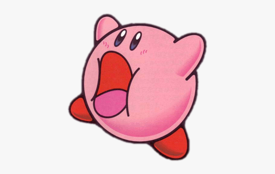 Kirby"s Return To Dream Land Kirby"s Dream Land Super - Kirby Sucking, Transparent Clipart