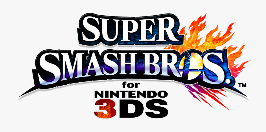 Smash 4 Logo Png - Super Smash Bros For Nintendo 3ds Logo, Transparent Clipart