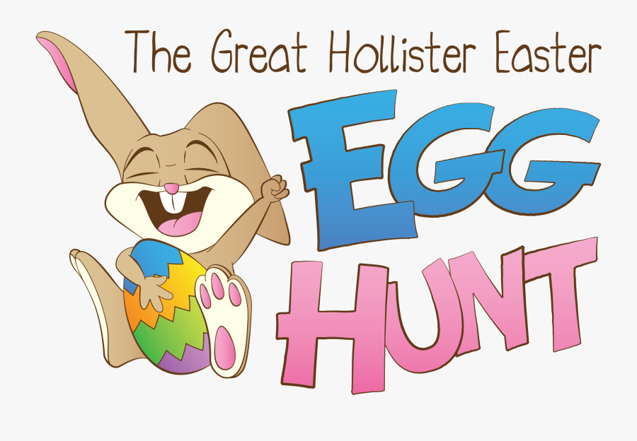 Clip Art Easter Egg Hunt Flyer Template - Cartoon, Transparent Clipart