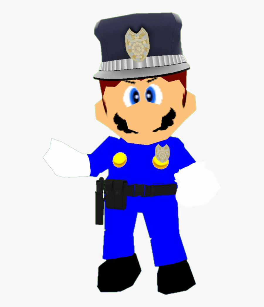 Smg4 Wiki - Smg4 Police, Transparent Clipart