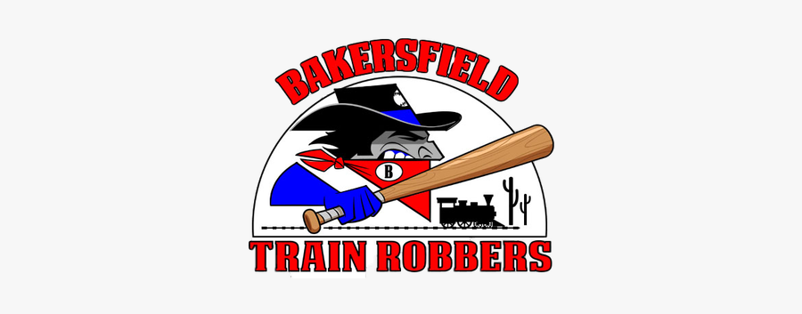 Bakersfield Train Robbers Logo"
 Class="img Responsive - Bakersfield Train Robbers, Transparent Clipart