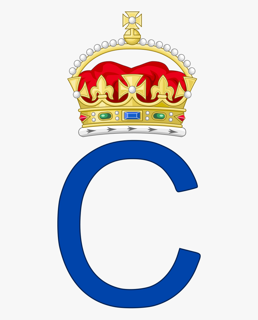 500px-royal Monogram Of Prince Charles Of Great Britain - King Henry Viii Symbol, Transparent Clipart