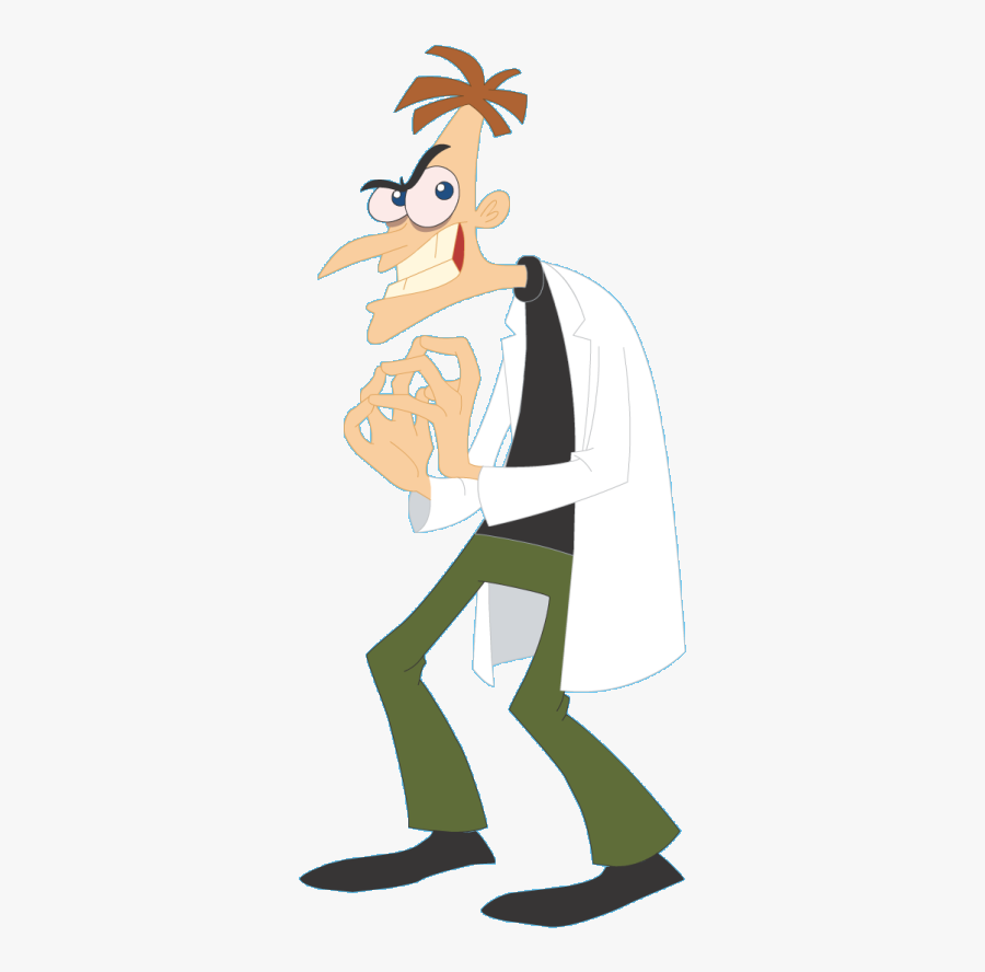 Heinz Doofenshmirtz Villains Wiki - Phineas And Ferb Cast, Transparent Clipart