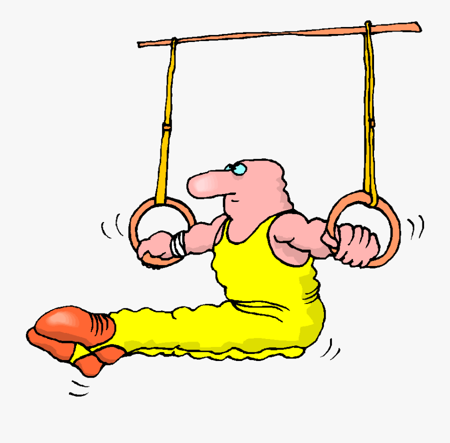 Learn English With Dianna - Gymnastics Caricature, Transparent Clipart