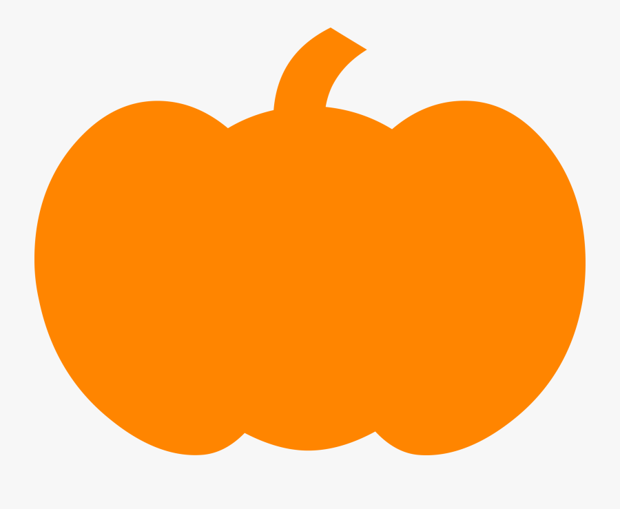 Pumpkin Shape Png, Transparent Clipart