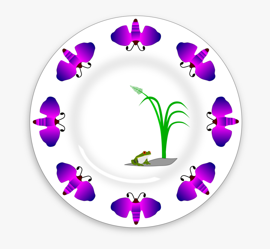 Butterfly,flora,area - Bees In Circle, Transparent Clipart