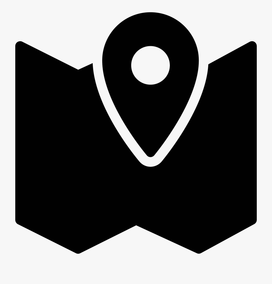 Marker Vector Road Map - Geography, Transparent Clipart