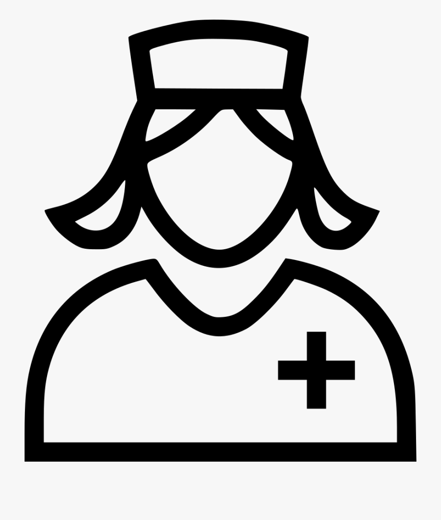 Nurse Icon Svg - Icon Nurses, Transparent Clipart