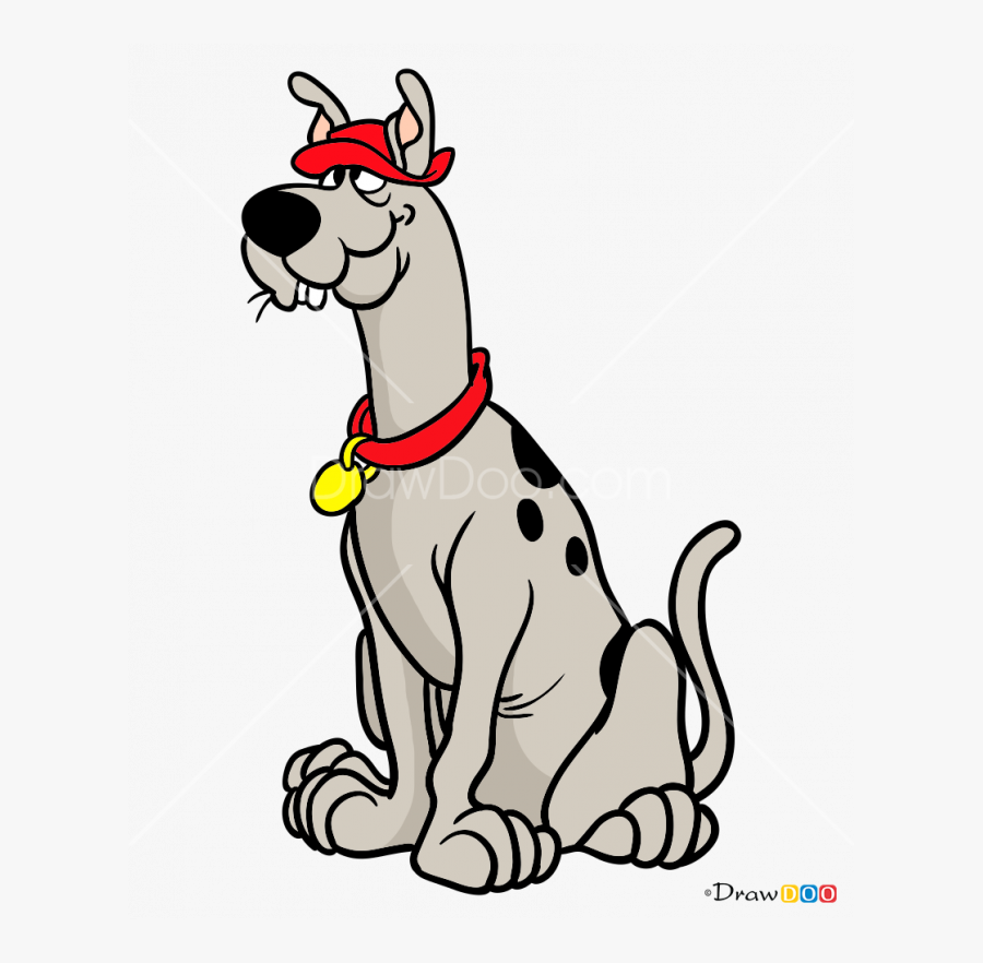 Clip Art How To Draw Dum - Scooby Doo Characters Dogs, Transparent Clipart
