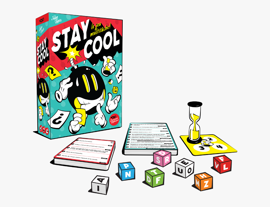 Stay Cool Board Game, Transparent Clipart