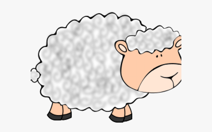 Funny Sheep, Transparent Clipart