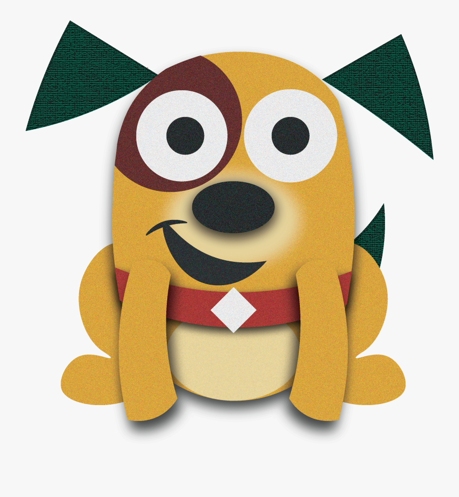 Dog - Animal Made By Shapes, Transparent Clipart