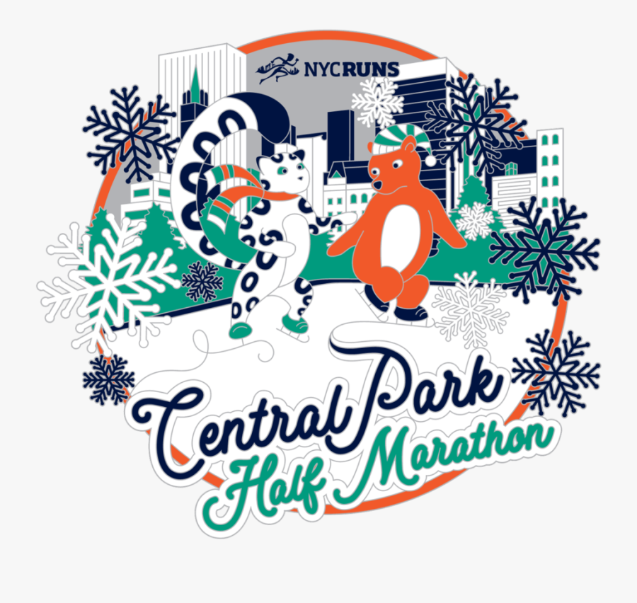 Central Park Half Marathon 2019, Transparent Clipart