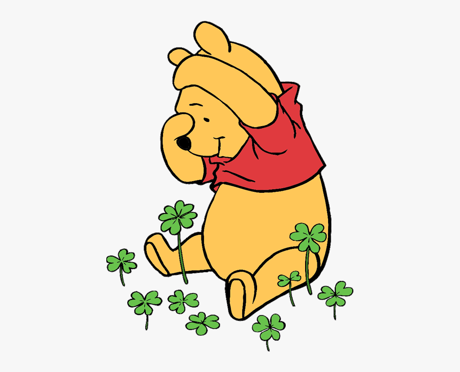 Winnie The Pooh Clover, Transparent Clipart