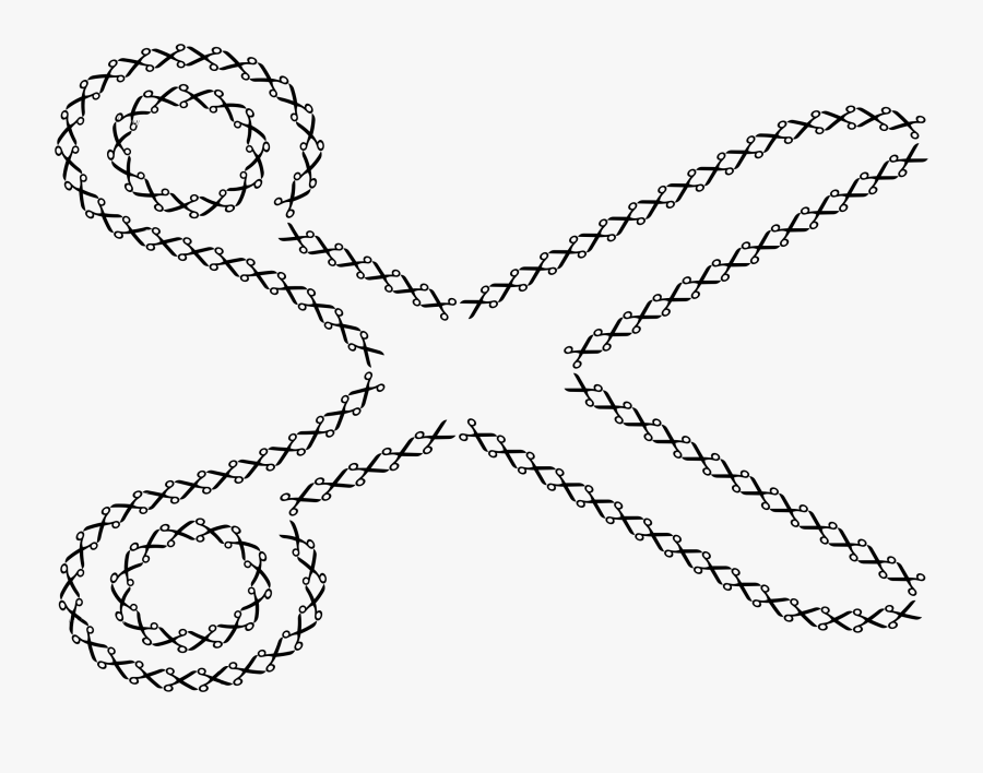 Fractal Scissors Clip Arts - Fractal, Transparent Clipart