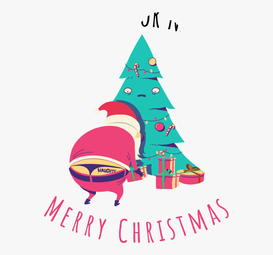 #santa #sexy #naughty - Christmas Day, Transparent Clipart
