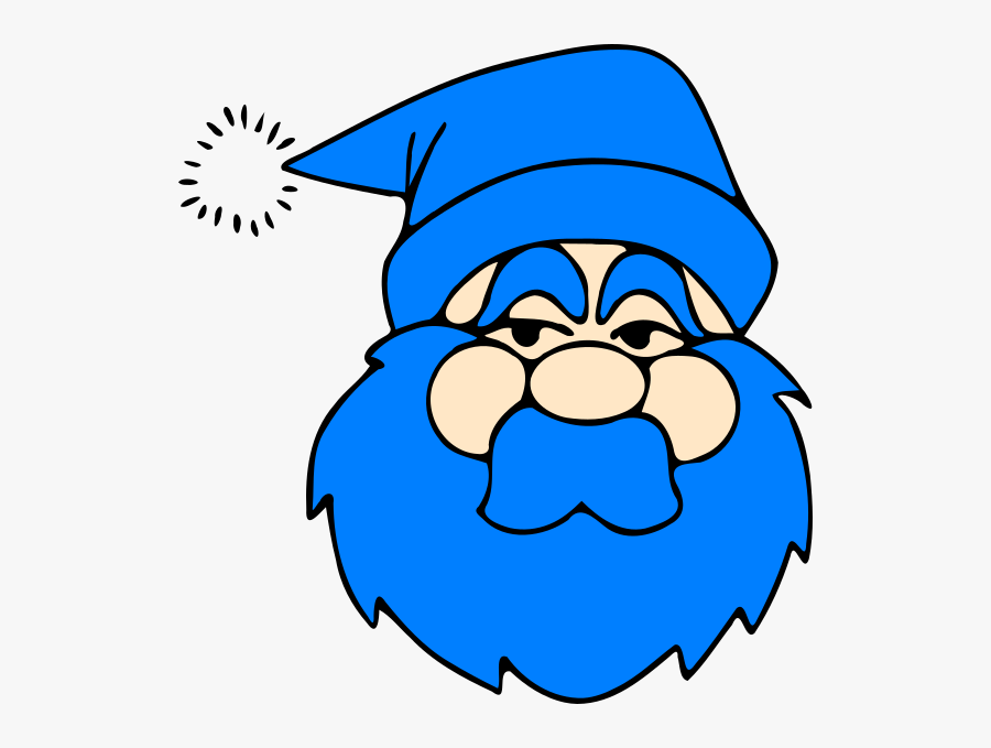 Santa Without Hat Clipart, Transparent Clipart