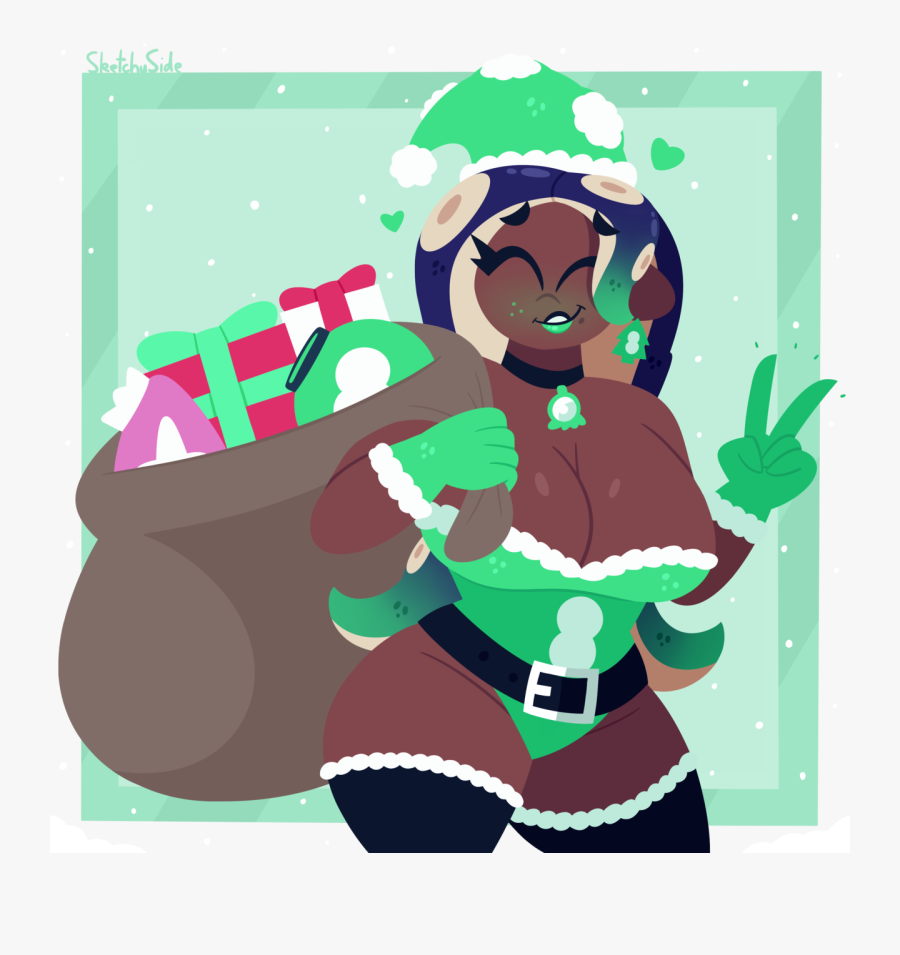 Splatoon 2 Marina Fanart, Transparent Clipart