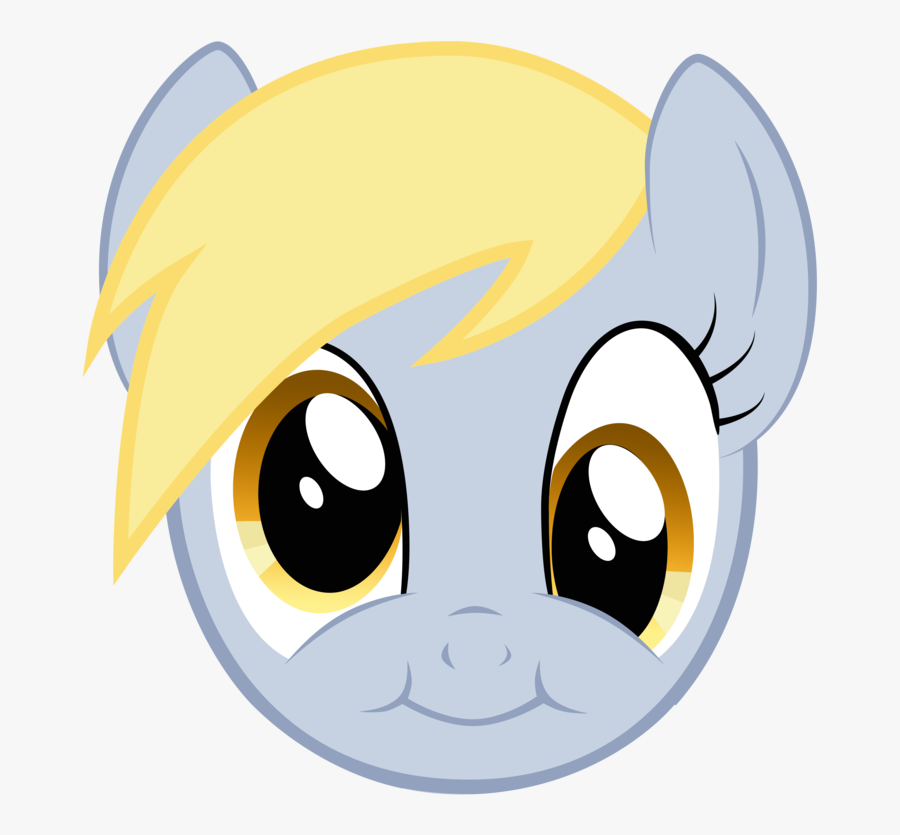 Derpy Hooves Cute Face Vector By Esipode - Derpy Hooves Face Png, Transparent Clipart