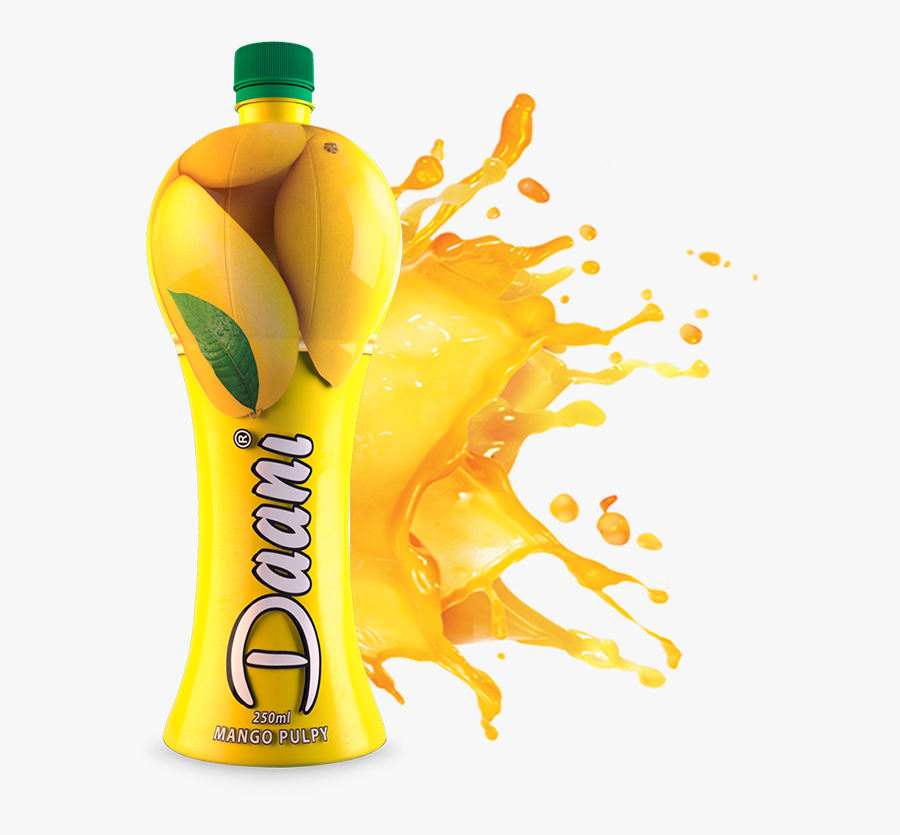 Transparent Juice Splash Png - Mango Splash Juice, Transparent Clipart