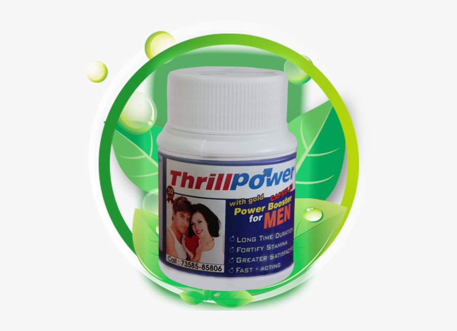 Medicine Clipart Capsule - Thrill Power Plus, Transparent Clipart