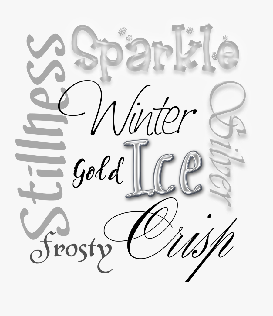 Calligraphy, Transparent Clipart