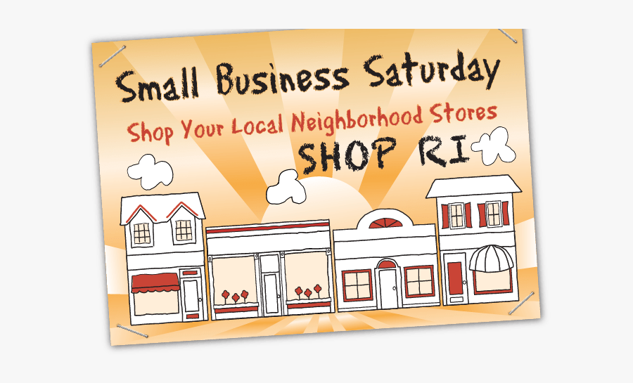 Happy Small Business Saturday, Transparent Clipart