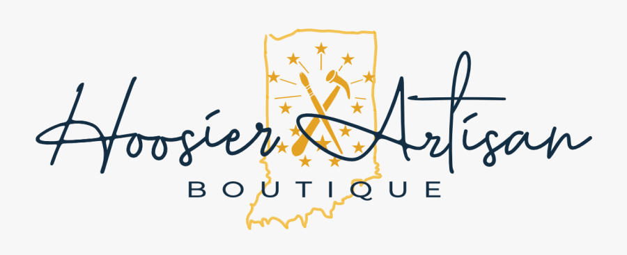 Hoosier Artisan Boutique - Calligraphy, Transparent Clipart