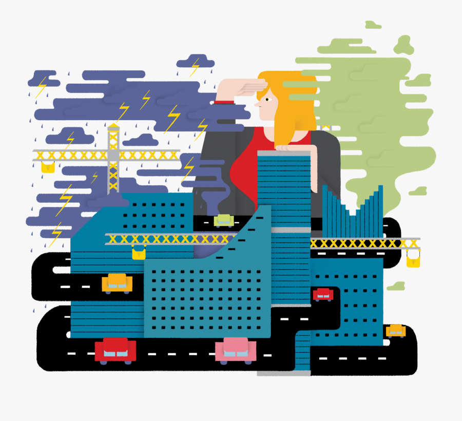 Sensing The Inevitable, Companies Begin To Adapt To - Business Impacts Climate Change, Transparent Clipart