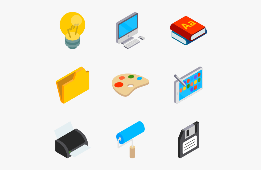 Essential Set - Icon Free Node, Transparent Clipart